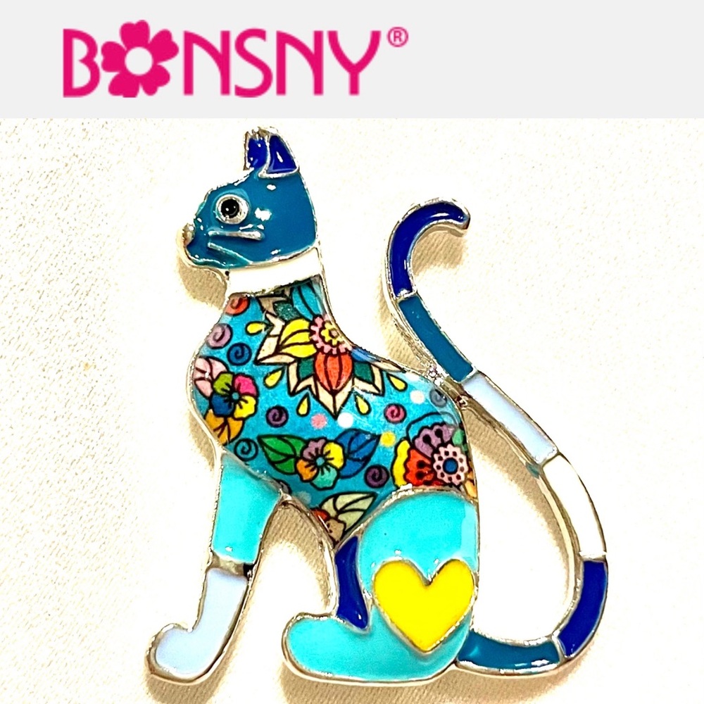 B🌸NSNY Cat Brooch / Pin